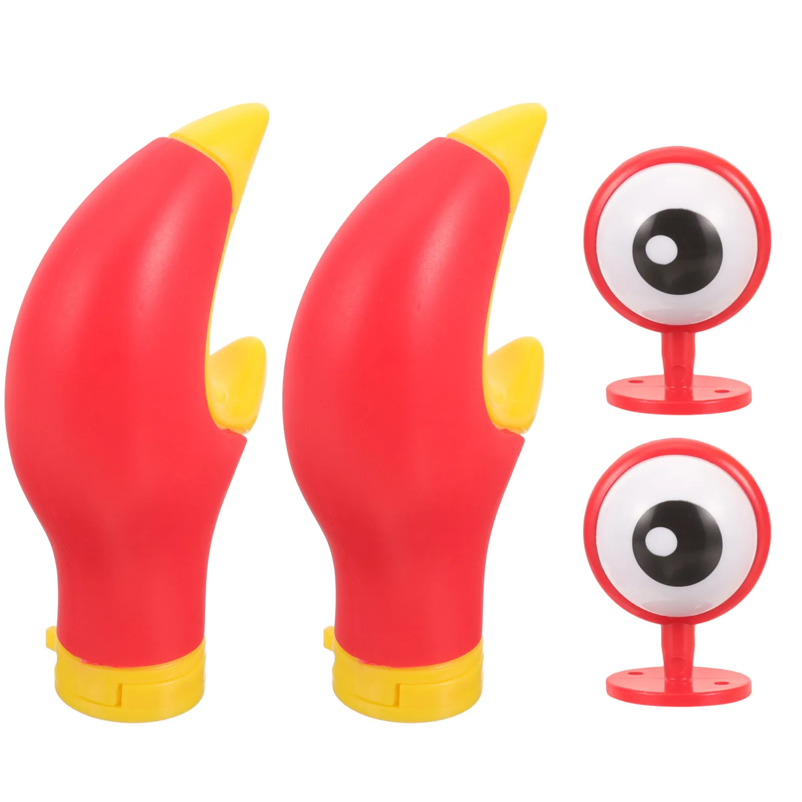 

1 set 1 Set Of Crab Claw Eyes Decorations Cute Motorcycle Accessories Easy Install Adhesive Sticker For Decor