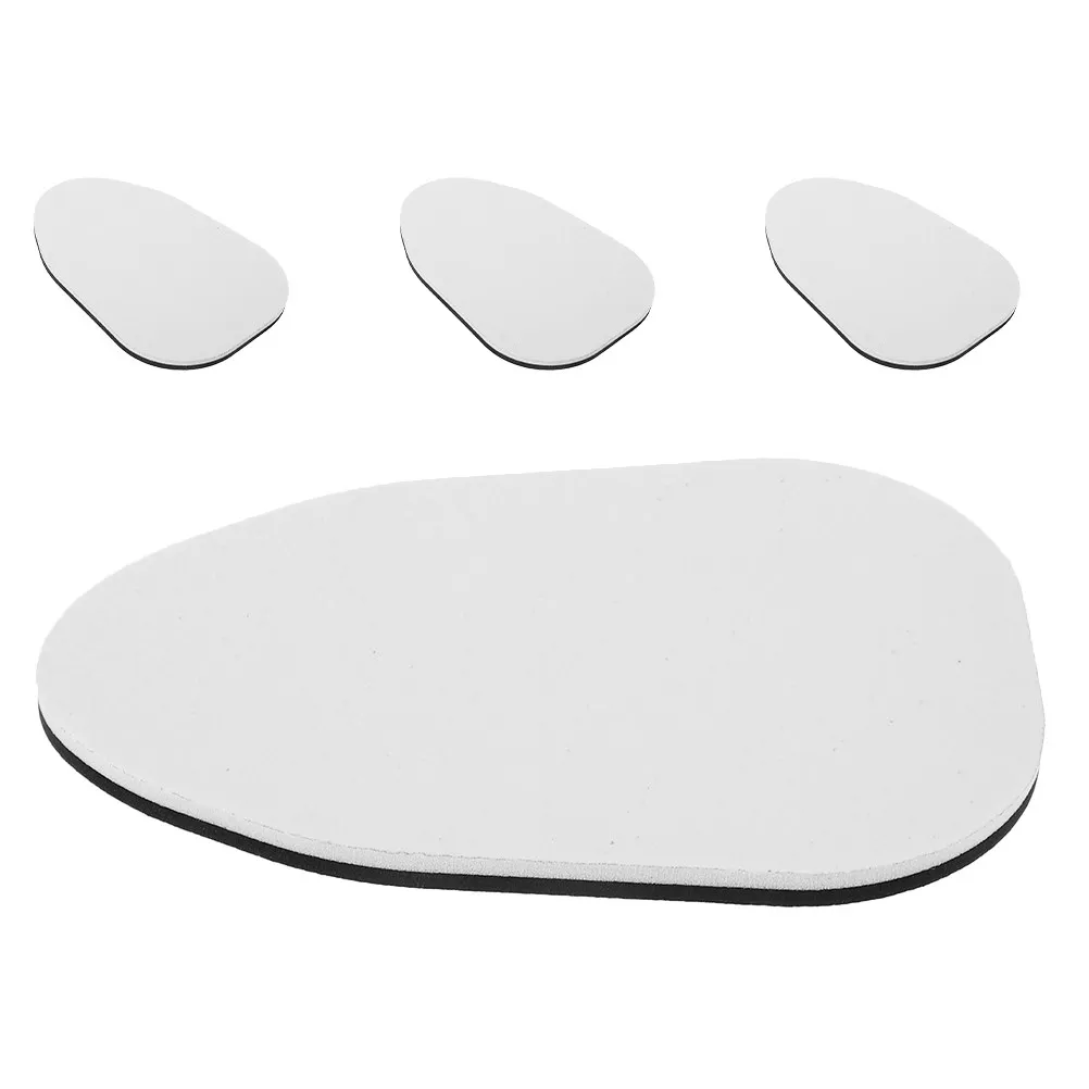 4Pcs Billiard Cue Sanding Pads Dual Sided Fine Coarse Grit Sponge Texture for Cue Tip Polishing Maintenance Longevity