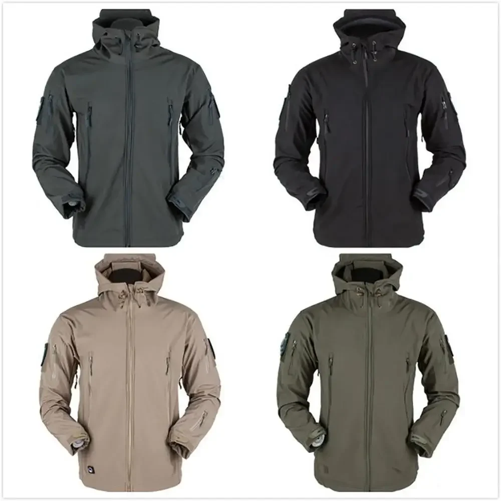 3-in-1 Windproof Soft Shell Jacket for Men and Women