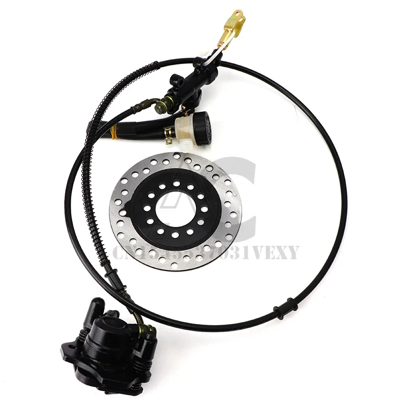 

160mm Hydraulic Disc Brake Kit for Kart, Fit 168cc ATV Four Pit Off-Road Vehicle Accessories