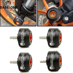 Для KTM DUKE 125 200 2012 DUKE390 2013 2014 Duke 250 2016-2022 Мотоцикл Передняя Задняя вилка колесо ползунок защита от ударов