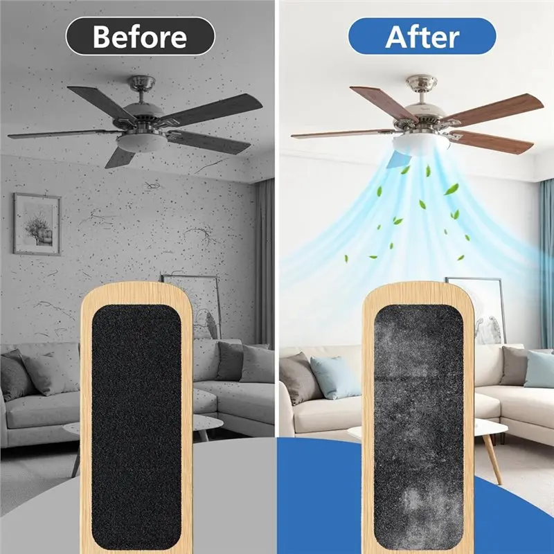 M12K-Ceiling Fan Filter Pads Indoor Air Filter Strips Ceiling Fan Accessory