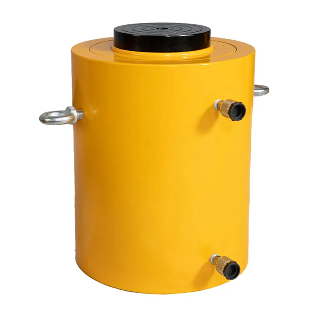 

Electro-hydraulic jack Hydraulic Auto Repair Tools Synchronous oil pump separate oil cylinder 50 tons stroke 100mm no pump