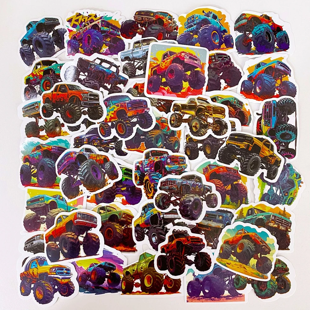 

50Pc Off-road Vehicle Deco Stickers DIY Phone Luggage Motorcycle Laptop Suitcase Decal Sticker Vinyl Decals Sticker Kid