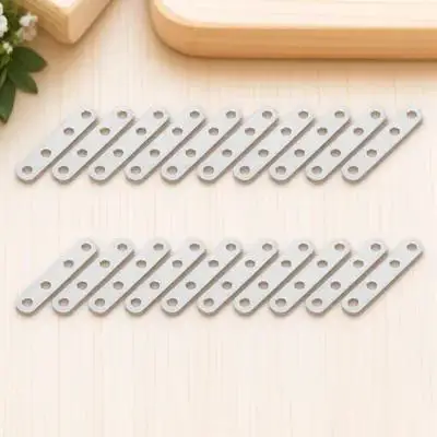 

20pcs 77Mm Stainless Steel Corner Bracket Right Angle Brace For Wardrobe Cabinet Furniture Metal Brackets Hardware
