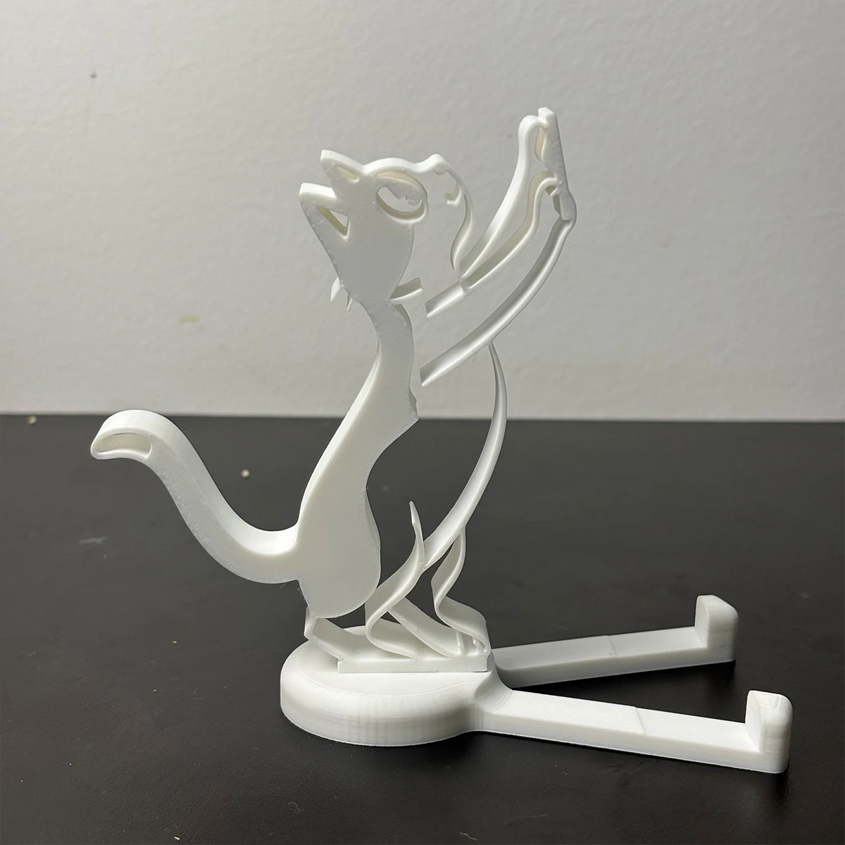 

Милая подставка для телефона в форме кошки | Съемная настольная подставка, универсальный креативный держатель для телефона в мультяшном стиле, органайзер для офисного стола