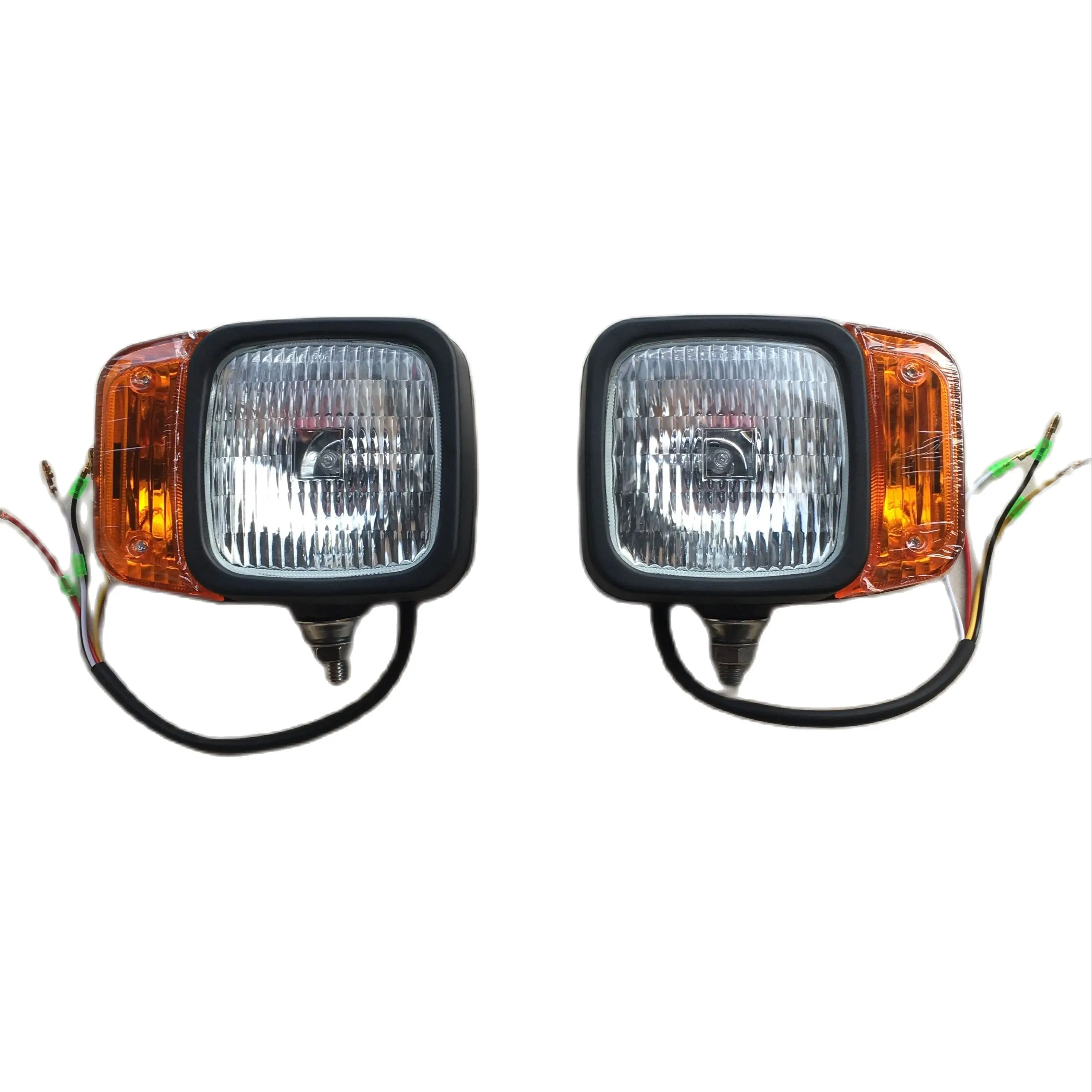 Xinyuan Excavator Front Headlight Jinggong Xinhao Small Loader Front Headlight with Turn Signal 12V 24V