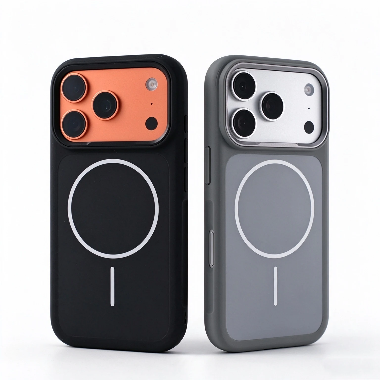 Oryginalne, dwukolorowe etui MagSafe do iPhone 18 Pro, 17 Pro, 17 Pro Max, matowe, magnetyczne, z funkcją bezprzewodowego ładowania, twarde, ochronne. — zdjęcie produktu 7
