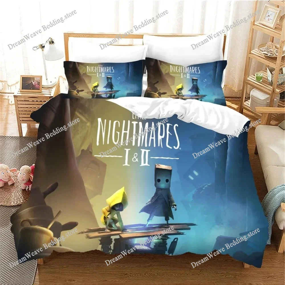 Little Nightmare 3D Printed Duvet Case Pillowcase Bedding Set Twin Full King Size For Bedroom Decor Home Textileextile