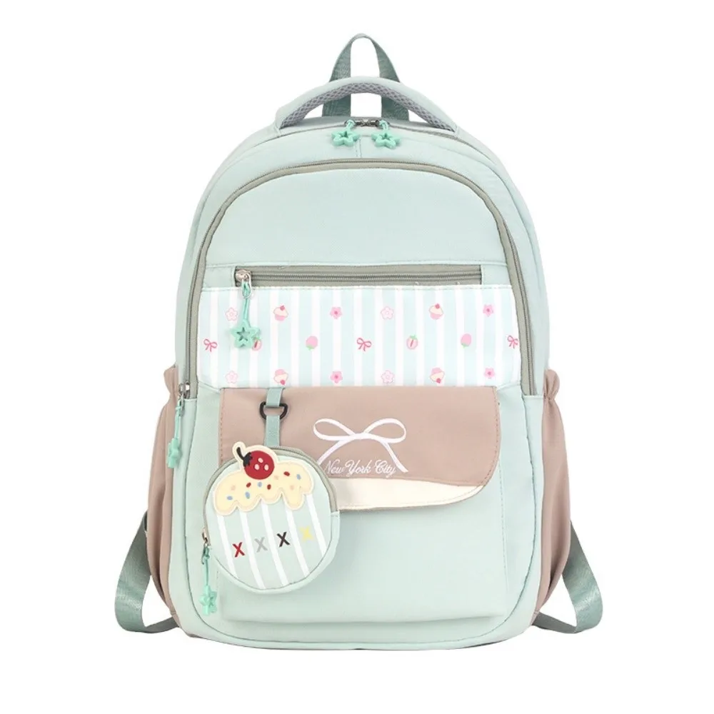 Large Capacity Travel Backpack Breathable Oxford Cloth Students School Bags Comfortable Cartoon Pattern