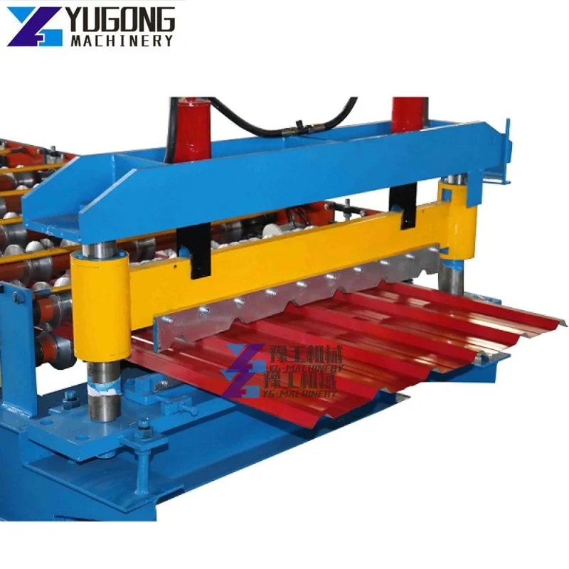 5 Ribs IBR Roofing Panel Roll Forming Machine IBR Roofing Sheet Making Machine Steel Sheet Double Decking Roll Forming Machine