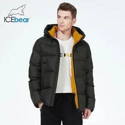 ICEbear 2023 new winter puffer coat men casual jacket thicken warm cotton jacket MWD3479I