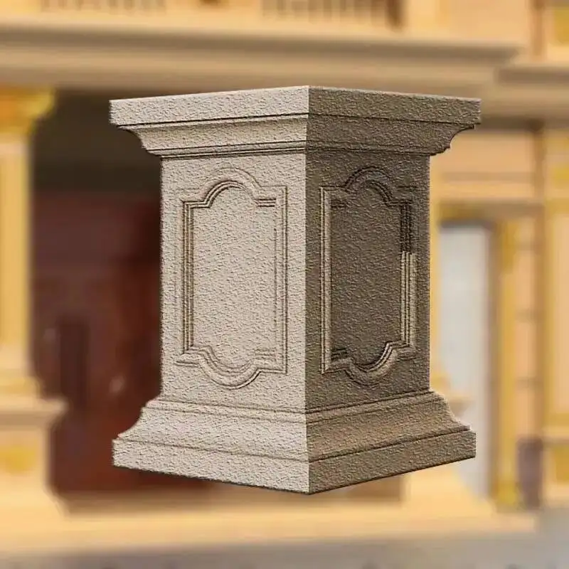 Column Column Decorative Roman Square Pier European-style Mold for Villa Roman Cast-in-place Cement Building Gate Mold Columns