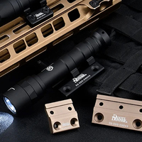 Tactical WADSN SF M300A M600C Flashlight Sets Hunting Airsoft Scout Light Metal Offset Base Fit 20mm Rail Accessorie M300 M600