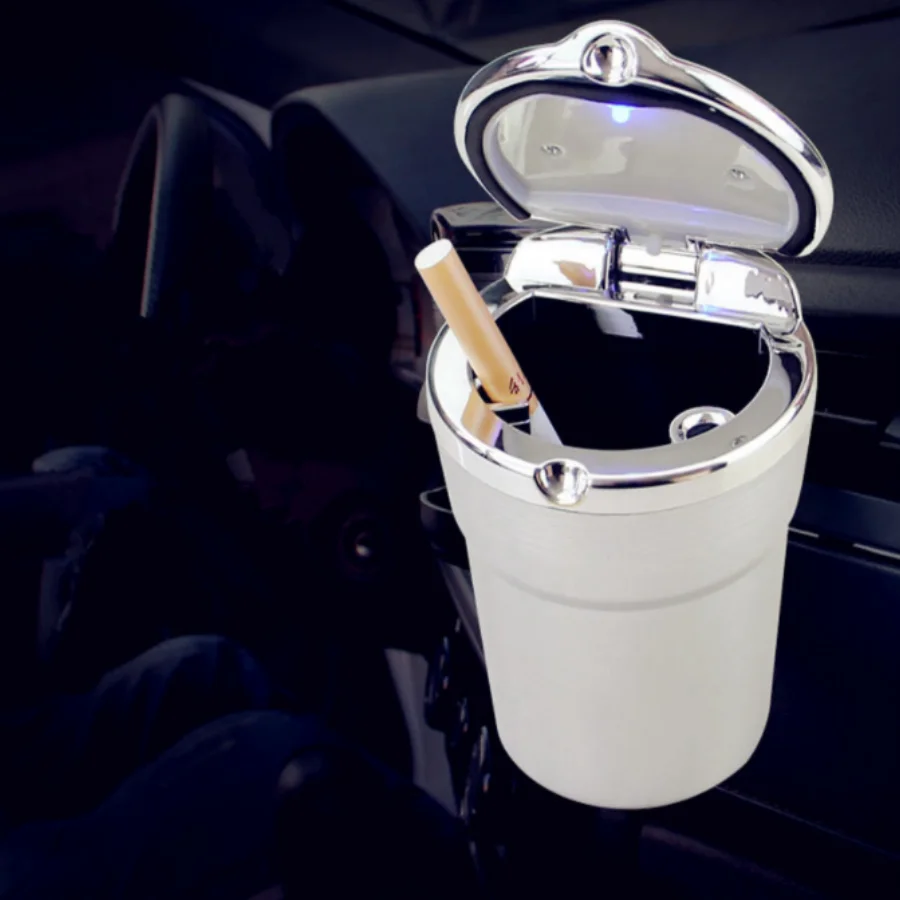 Car accessories Ashtray with lid Plastic portable household products for BMW F-series E46 E90 F09 1 2 3 4 all series 5 6 7 X E view 4