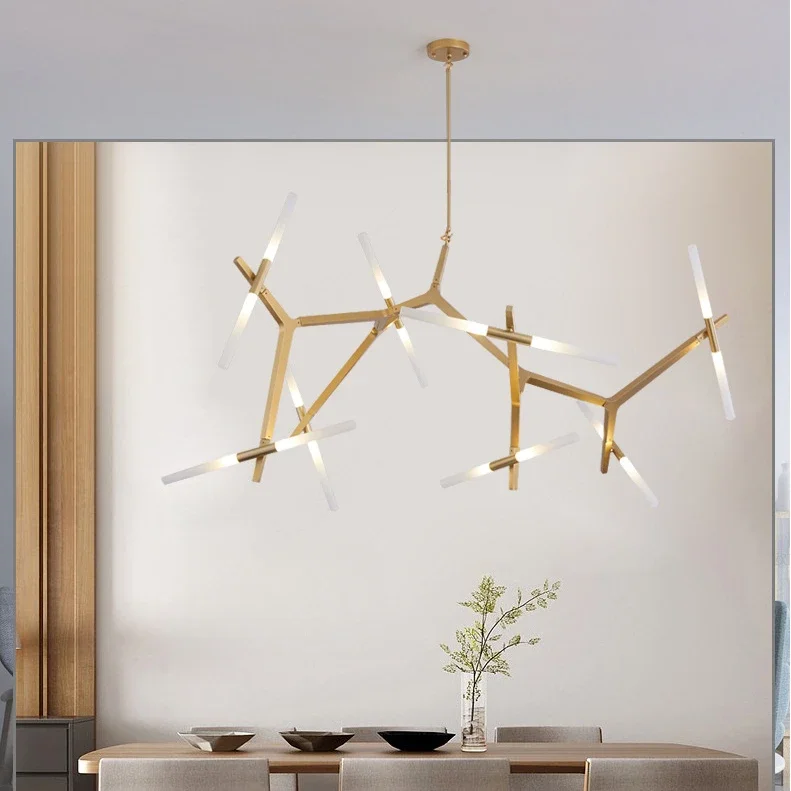 Ghjuyiumol arte nórdica pós-moderna estilo industrial italiano internet luz vermelha decoração luz luxo personalidade criativa herringb