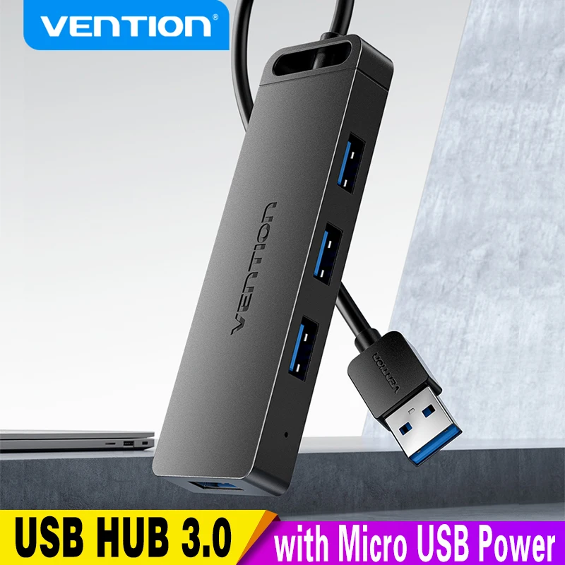 Vention USB 3.0 HUB 4 Port Adapter Multi New USB 2.0 Splitter High Speed OTG for Macbook PC Computer Accessories USB Type-C Hub