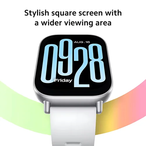 Imagen 2 del producto Reloj 5 Versión Global, Pantalla AMOLED de 2.0 Pulgadas y 60 Hz, GNSS Integrado, Llamadas por Bluetooth, Más de 150 Modos Deportivos, 7 Días de Autonomía de Batería para Xiaomi Redmi