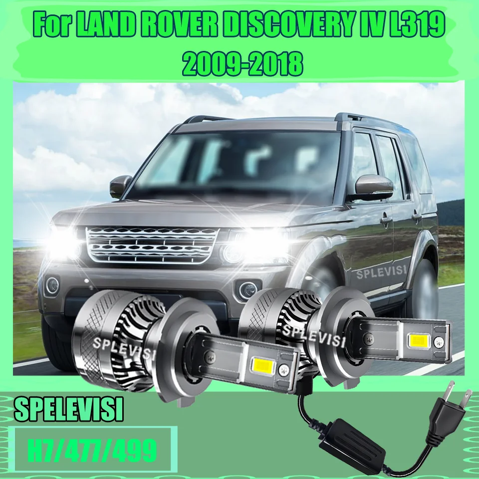 

2x Headlight With Fan Bulb H7 Luces led IP68 For LAND ROVER DISCOVERY IV L319 2009 2010 2011 2012 2013 2014 2015 2016 2017 2018