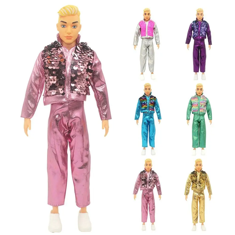 New 2024 Male Doll Clothing 6 Colors Fashion Handmade Clothes Set Casual Wear Sportswear 30CM Doll