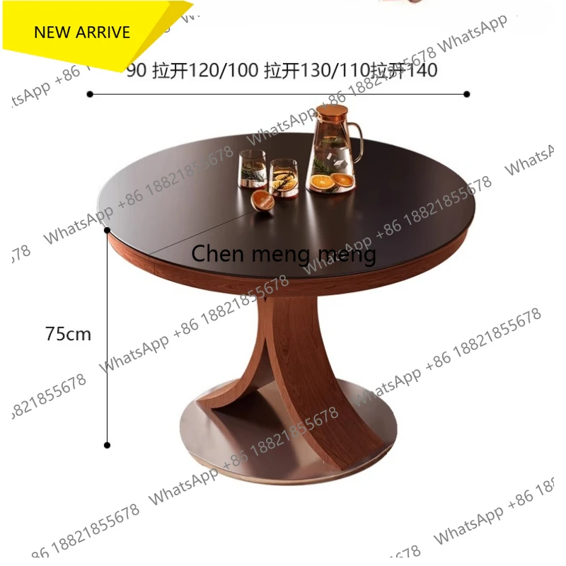 

z183 Folding Coffee Dining Tables Modern Retro Balcony Round Dining Tables Restaurant Wooden Home Furniture Esstisch MHCZ