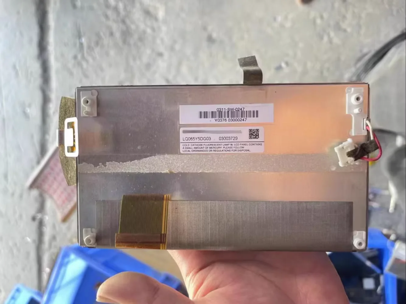 

LQ065Y5DG03 Original 6.5 inch in stock car LCD screen