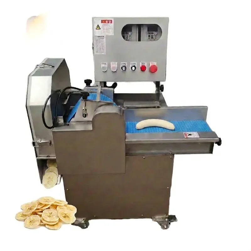 for GUTEDA Industrial Electric Banana Slicer Commercial Stainless Steel 20kg/h Capacity Professional Grade