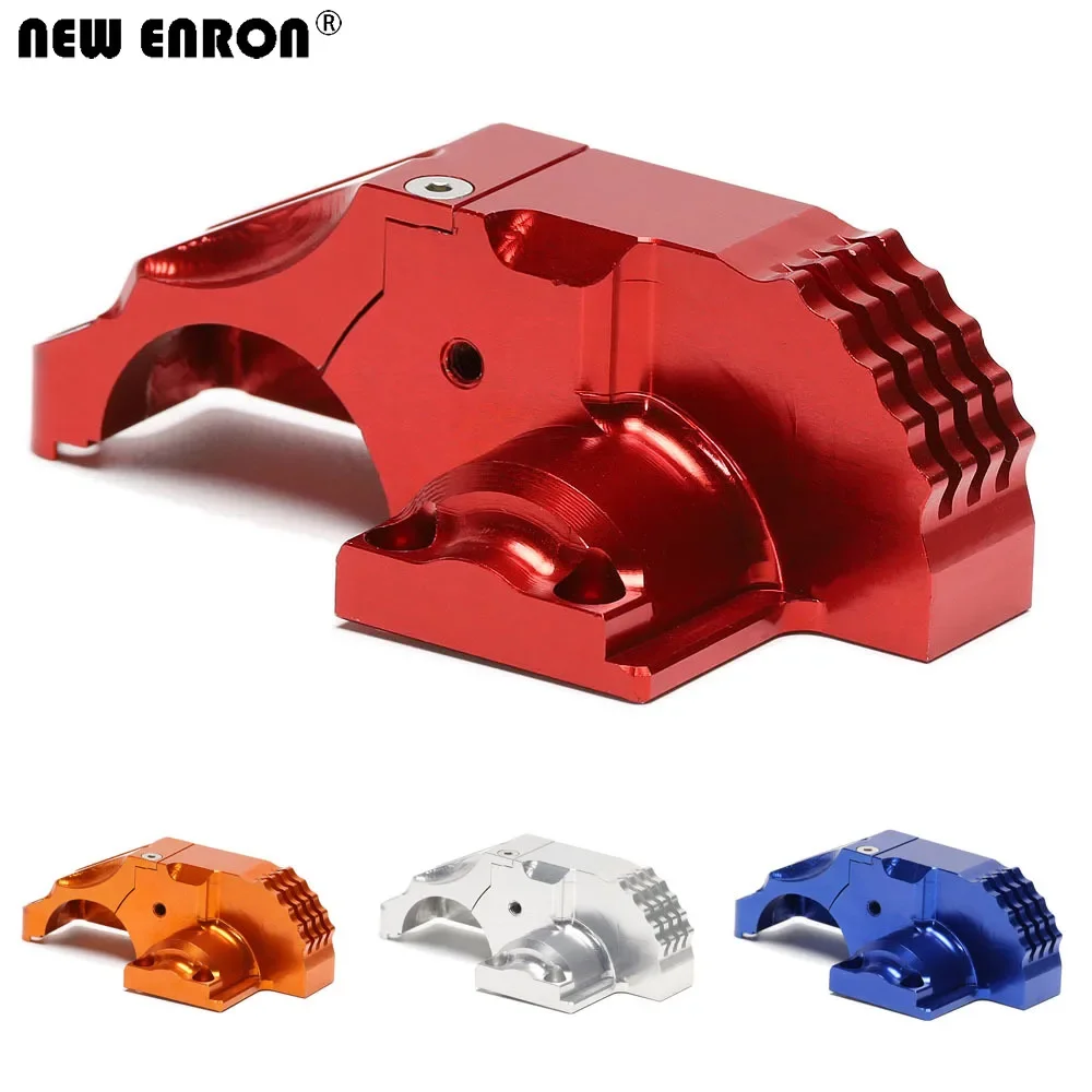 NEW ENRON #8987 Alloy Main Tooth Protection Cover Motor Cover Replace for RC Car 1/10 Traxxas MAXX 4S MONSTER TRUCK-89076-4