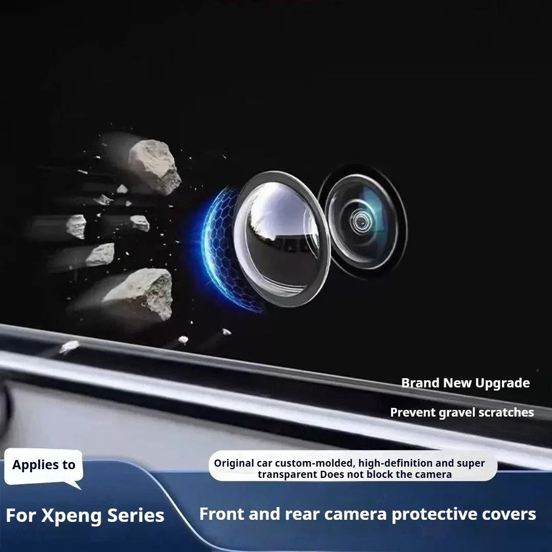 For Xpeng G6 G7 G9 P7 P7+ X9 MONA M03 Car Dedicated Front Camera Protection Cover 360° Panoramic Camera Lens Protective Film