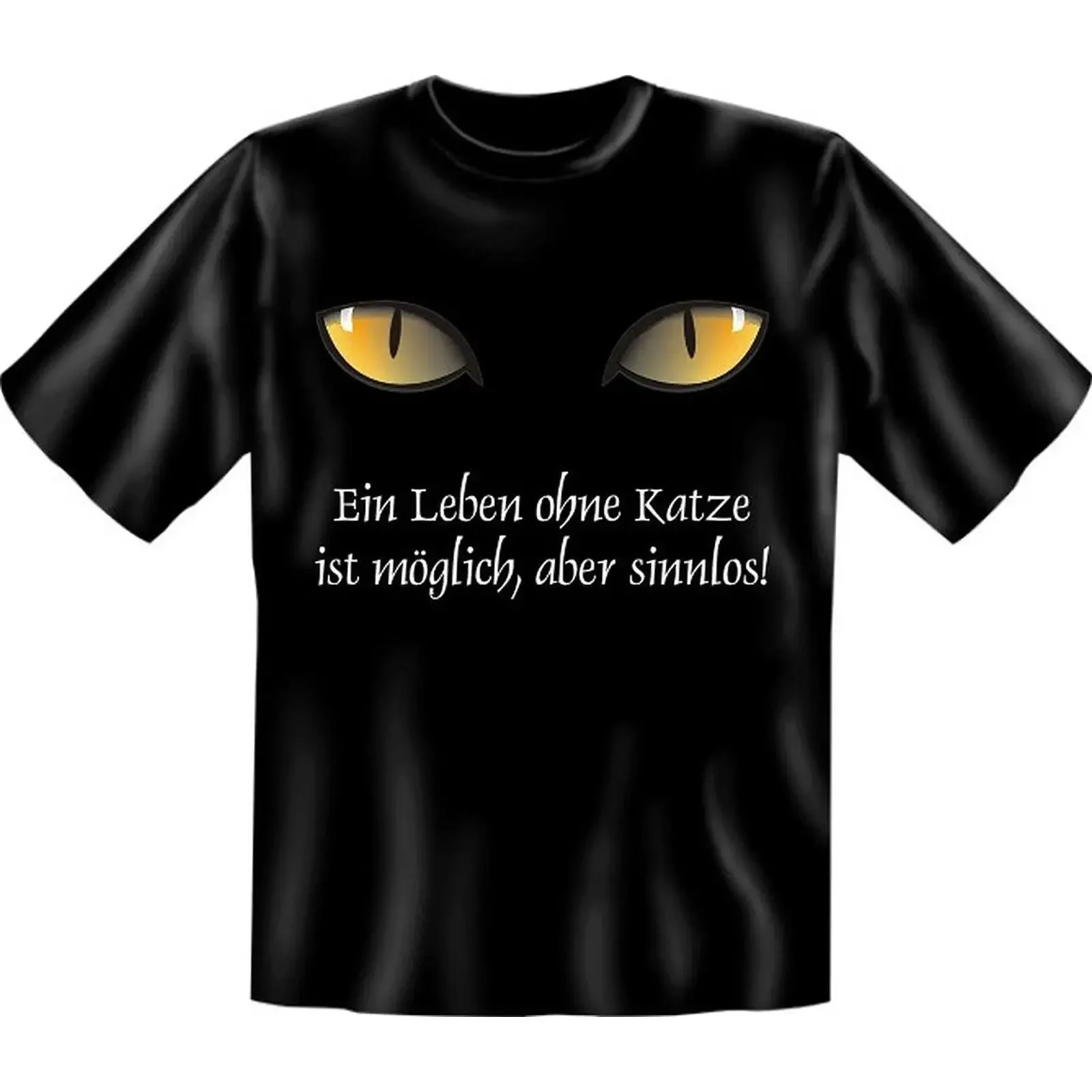 Cat T Shirt A life without is possible but pointless Sizes S XXXL vintage Washed Top For Everyday Wear Breathable graphic