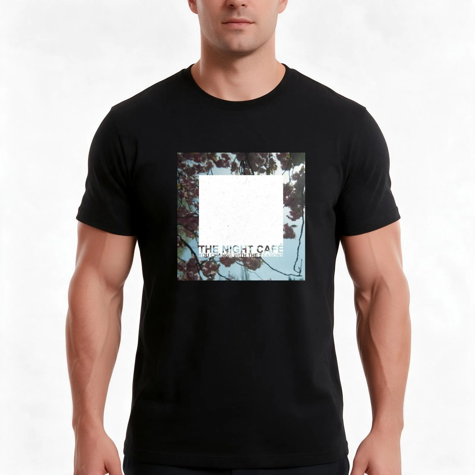 The Night Café - You Change With The Seasons T-Shirt Summer Casual Cotton Tee Oversized Streetwear Tops Vintage Graphic Print