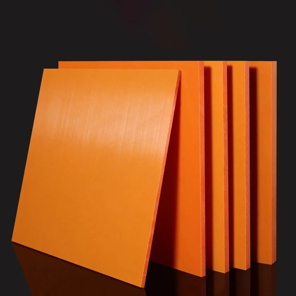 Orange Red Bakelite Plate Insulation Phenolic Resin Board Bakelite Sheets Insulation and high