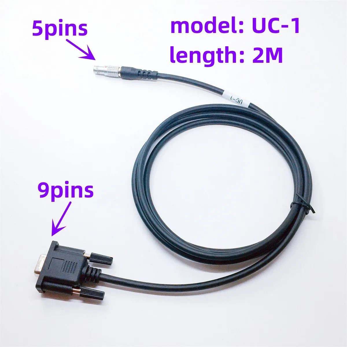 

UC-1 Data Cable Applicable to Hi-target GPS RTK V90 V98 V100 V200 A10 A12 A15 A16 IRTKConnect To PC or fathometer