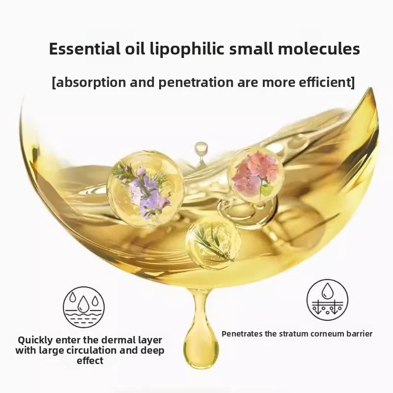 Balsamo per il sonno a base di erbe Roll-On - Balsamo per il sonno per aromaterapia Formula per olio di legno di agar e digitopressione per roller per alleviare l'insonnia naturale