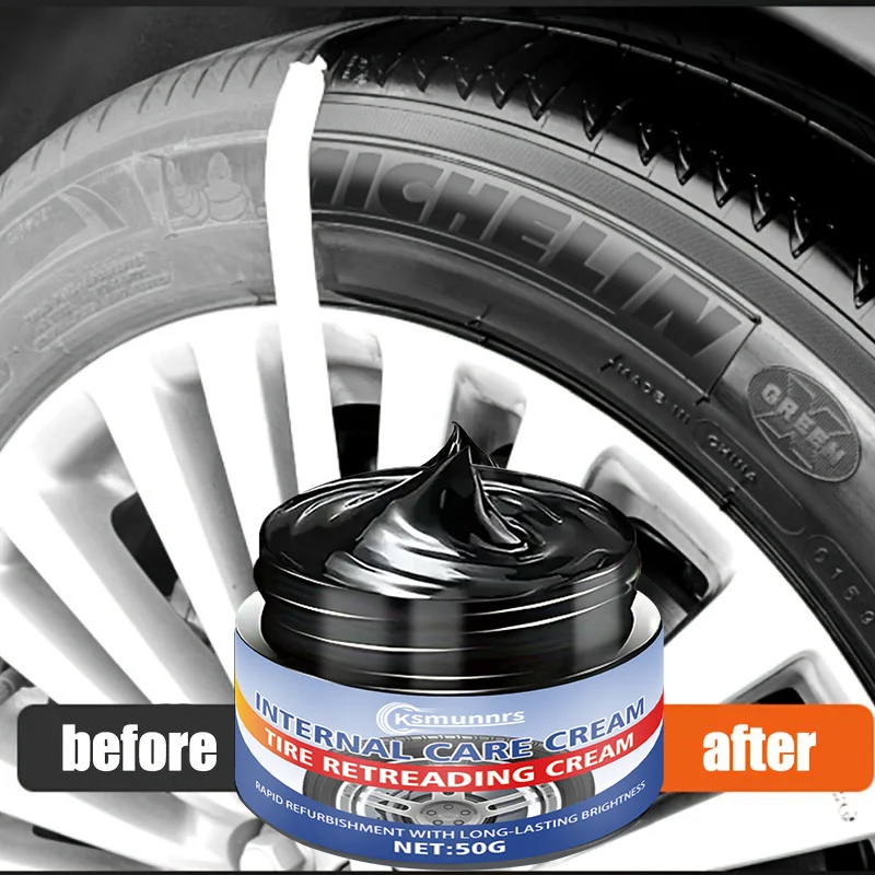 

(Долговечный воск для шин) Долговечный, антивозрастной жидкий воск для шин - повышает блеск и защищает от детали вашего автомобиля.