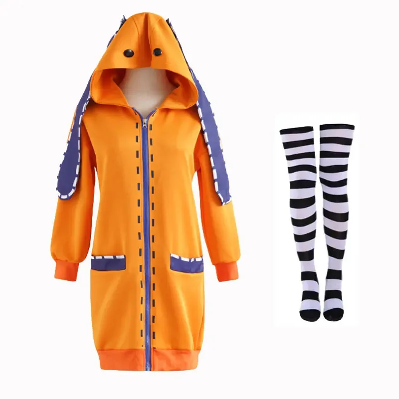Jabami Yumeko Yomozuki Runa Cosplay Costume Kakegurui Cosplay Japanese School Uniform JK Dress Long Ear Rabbit Coat