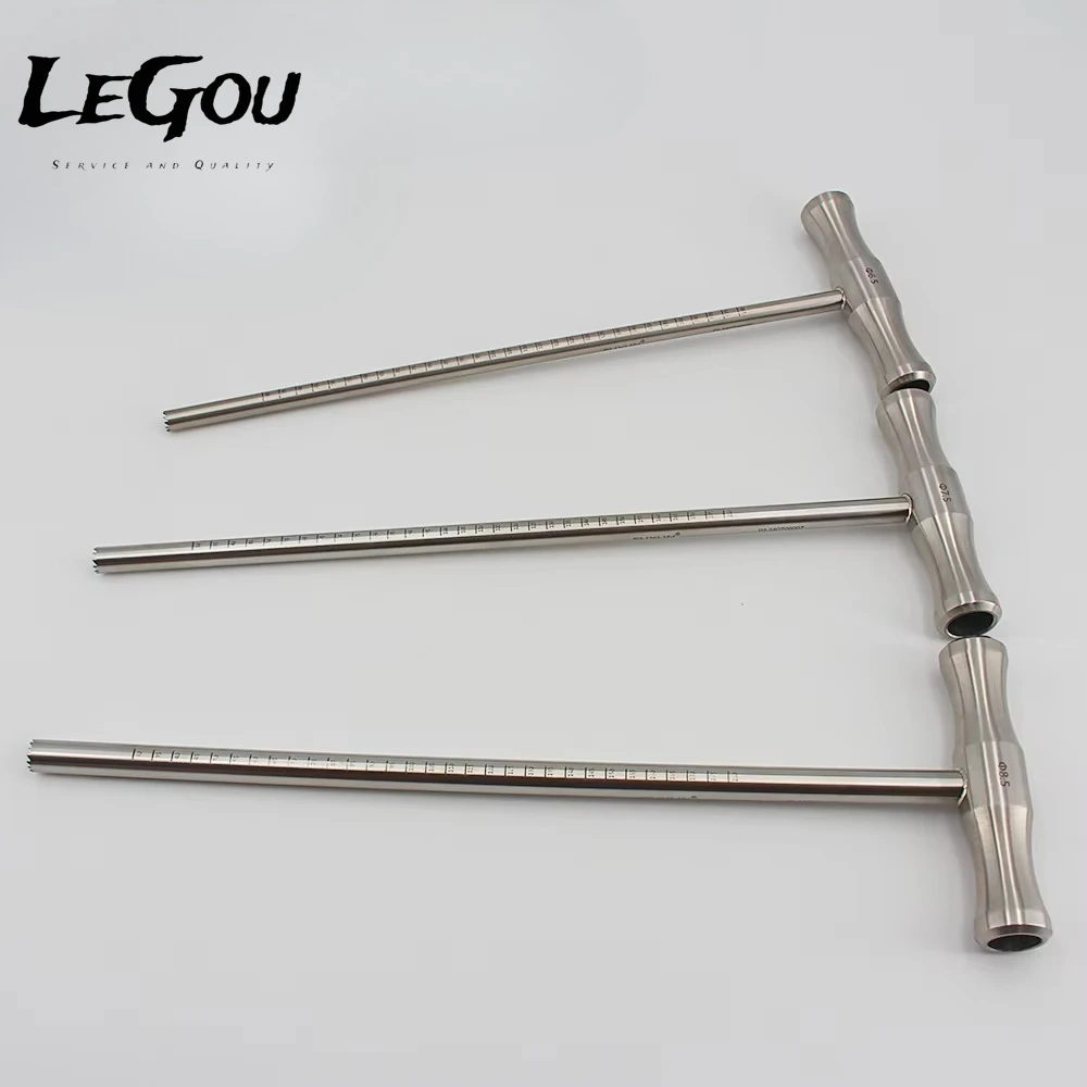 LeGou Professional Premium Integrated Transforaminal Spine Manual Power Source Surgical Instruments Handle for Trephine