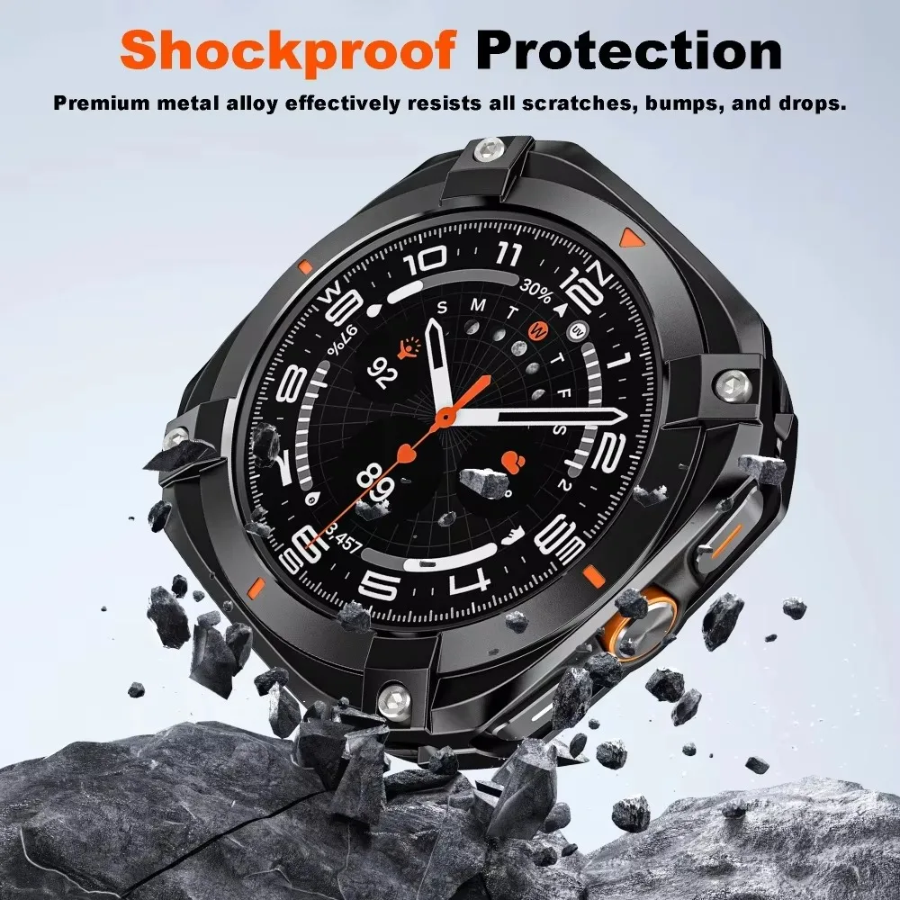 Aluminium Alloy Metal Bumper for Samsung Galaxy Ultra Watch Ultra 2025 Protective Case Cover for Samsung Galaxy Watch Ultra 47mm image 4