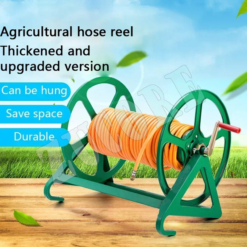 New Electric Winding Pipe Rack Collecting Water Pipe Storage Rack Water Wheel Reeling Pipe Rack Twisting Device Agricultural