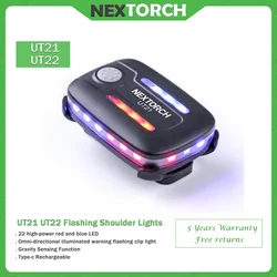 Nextorch UT21 UT22 led Police Signal Light warning light, shoulder light emergency warning light for police traffic control lamp