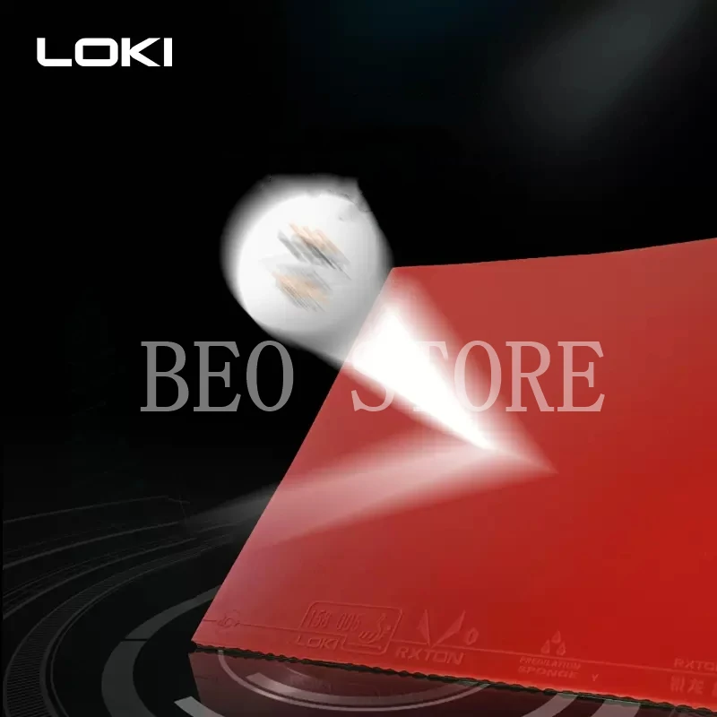 Loki Rxton 1 Speciale Productie Tafeltennis Rubber Cake Spong Hoge Viscositeit Ping Pong Rubber Met Krachtige Elastische Spons