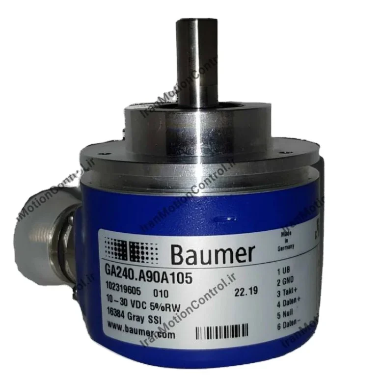 BAUMERs GA240.A90A105 replacement single turn absolute encoder DGS60R14E10SGB 14bit 16384 SSI gray code