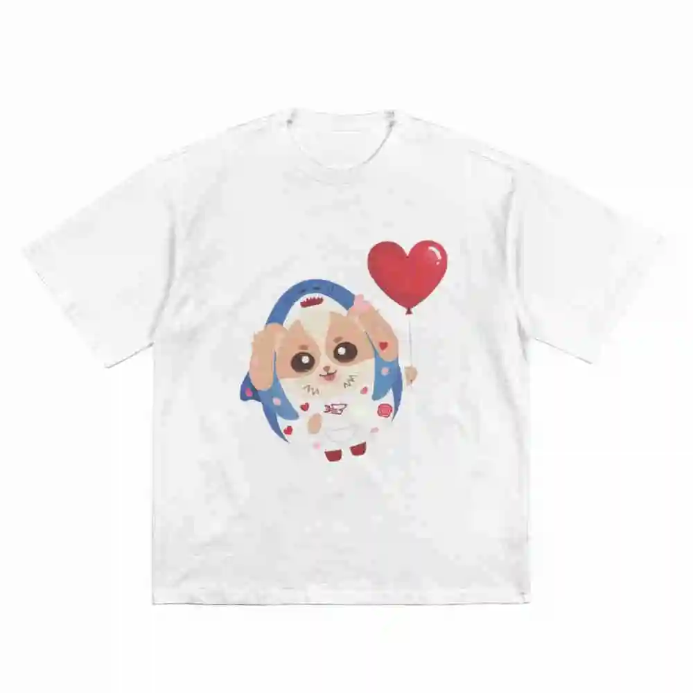 GMMTV Thai BL Wesley Short Sleeve Tee 100% Cotton T-Shirt