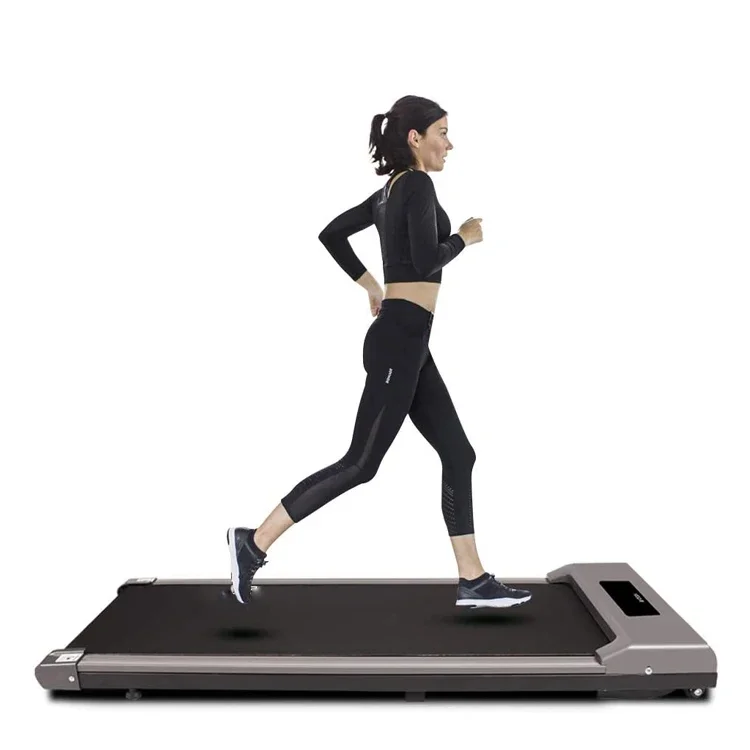 

Under Desk Treadmill Motorised Treadmill Portable Walking Running Pad Flat Slim Machine with Remote Control LCD Display f