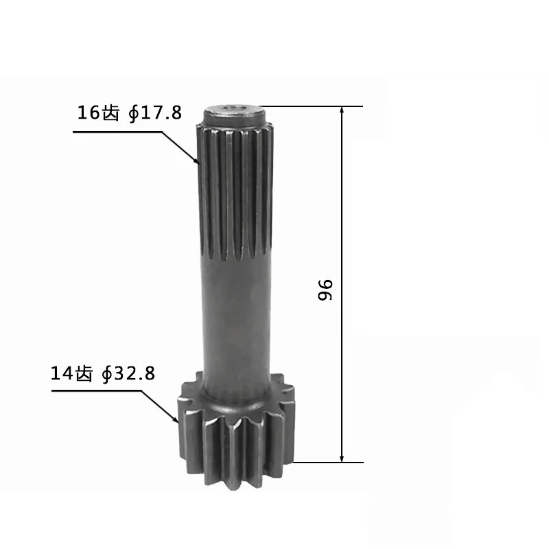 Kubota KX163-5 Excavator Primary & Secondary Solar Tooth Planetary Press Plate Bearing Steel Sleeve for Construction Equipment