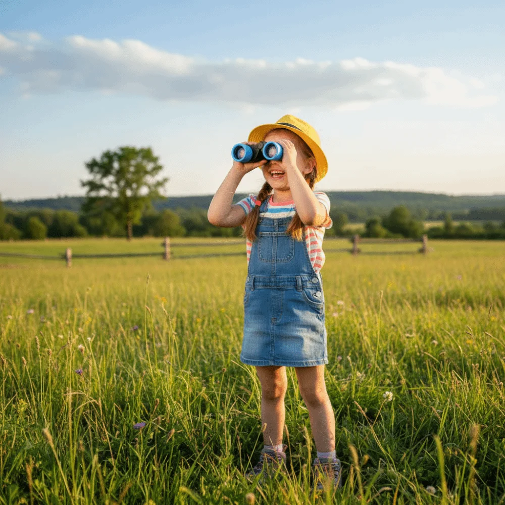 تلسكوب تكبير 4X30 ABS أنبوب مزدوج مجهر عالي التكبير عالي الوضوح تعليم العلوم