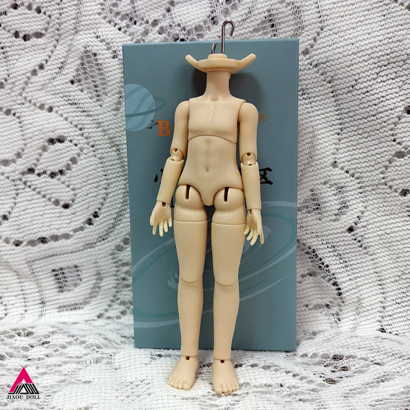 Asi 2.0 1/12 músculo normal bjd corpo articulado super flexível 12cm móvel anime figura de ação corpo para ob11 cabeça esculpir