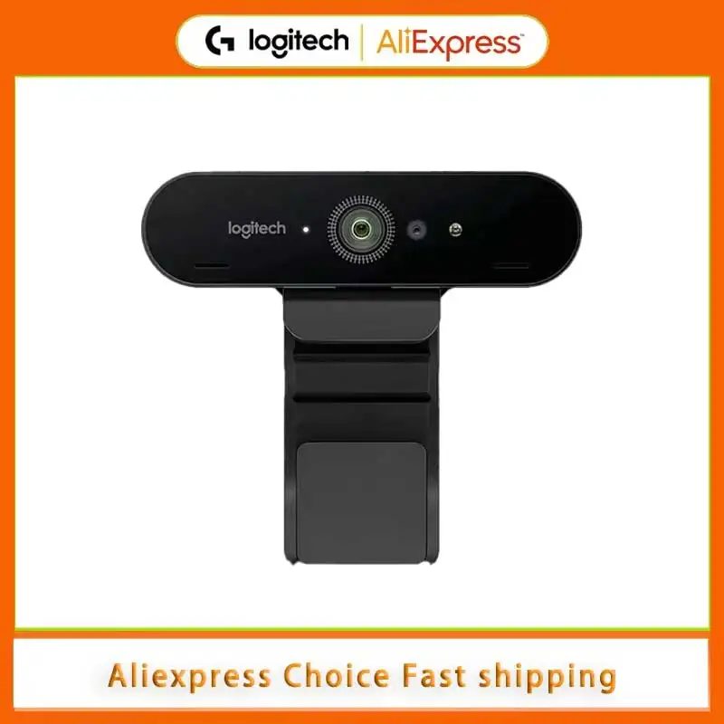 Logitech BRIO C1000e 4K Ultra HD 1080p Webcam Eingebautes Mikrofon Weitwinkelkamera Videokonferenz