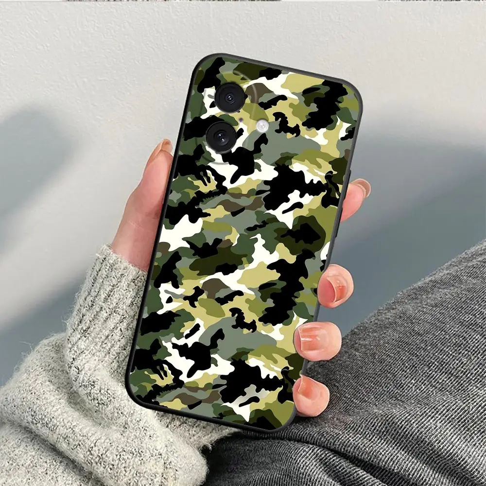 Camouflage Color Cover Phone Case For iphone Apple 17 17E AIR 16E 16 15 14 8 7 Plus 13 12 11 XR Pro Max SE4 Shell Funda Case view 3