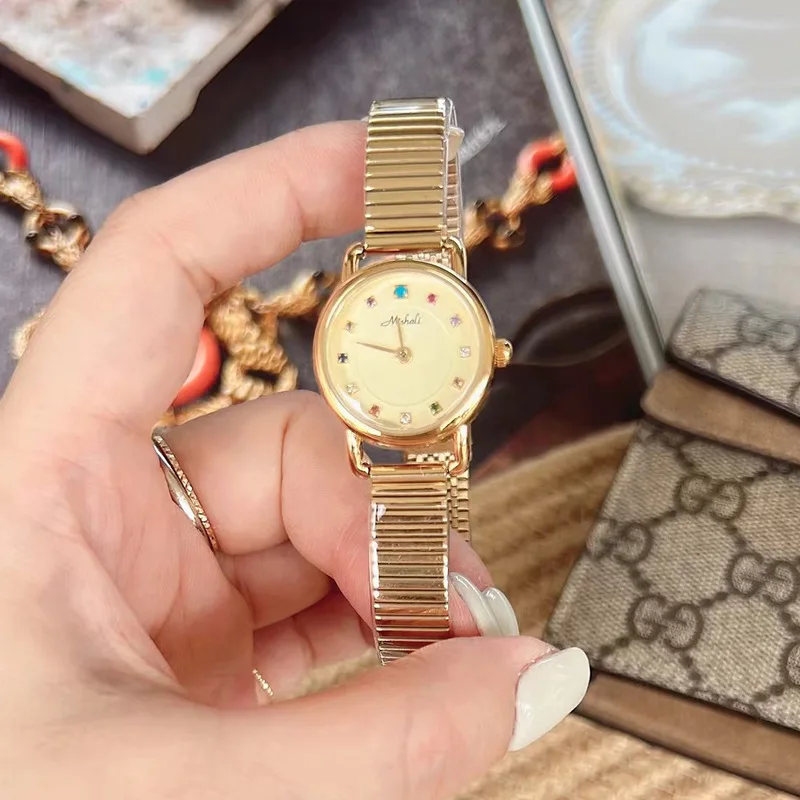 여성용 우아한 클래식 레트로 스타일 시계, 트렌디하고 심플한 자동 방수 쿼츠 시계, 생일 선물, 신상